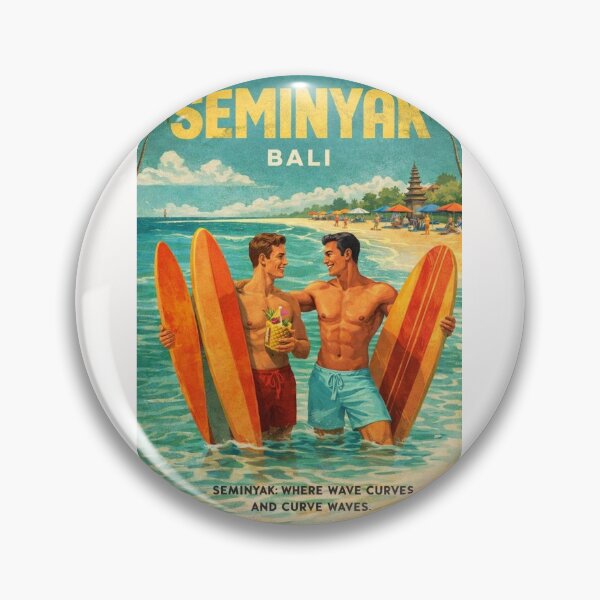 Item preview, Seminyak Bali Tropical Coast at Sunset Gay Tourism designed and sold by Places On Earth.