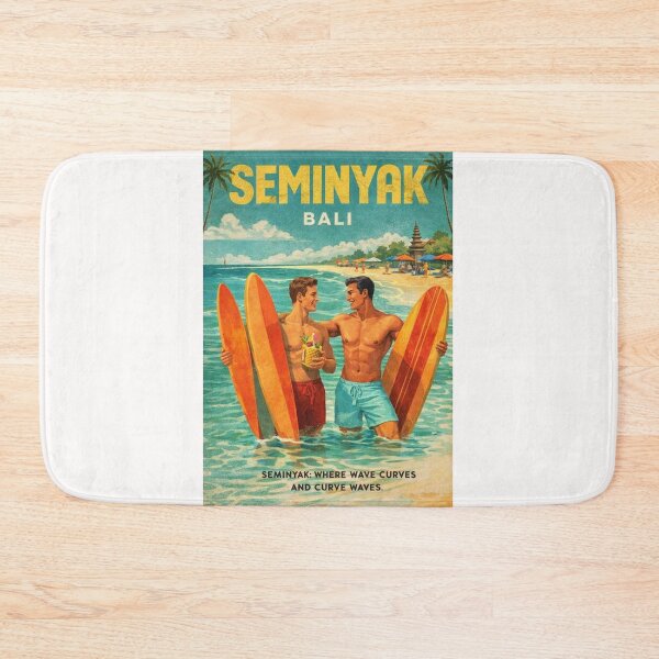 Item preview, Seminyak Bali Tropical Coast at Sunset Gay Tourism designed and sold by Places On Earth.