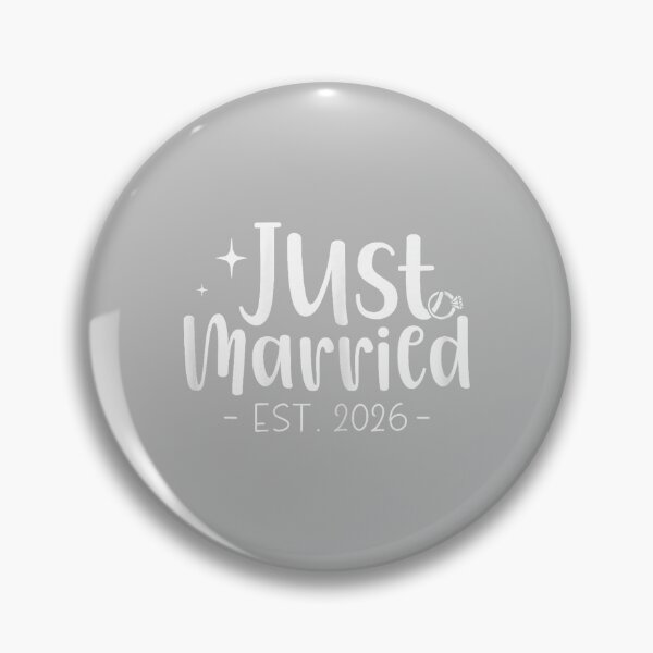 Item preview, Just Married 2026 Couple Newlywed Bride and Groom Wedding_2 designed and sold by ArleneRowe.