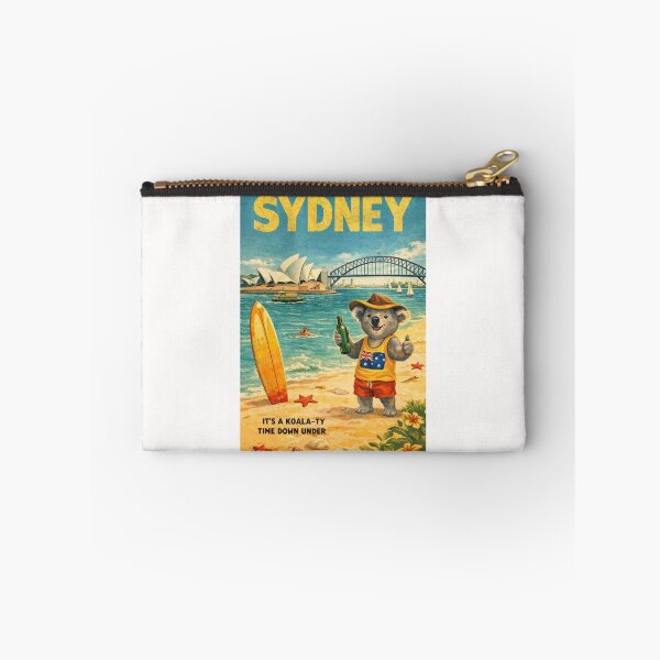 Item preview, Sydney Australia with Opera House, Harbour Bridge and Koala designed and sold by Places On Earth.