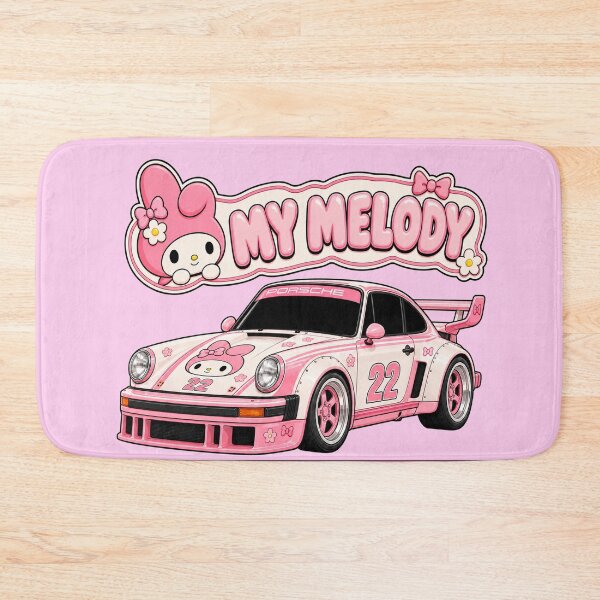 Item preview, My Melody pastel-pink Porsche 934/5 designed and sold by jubileuuu.