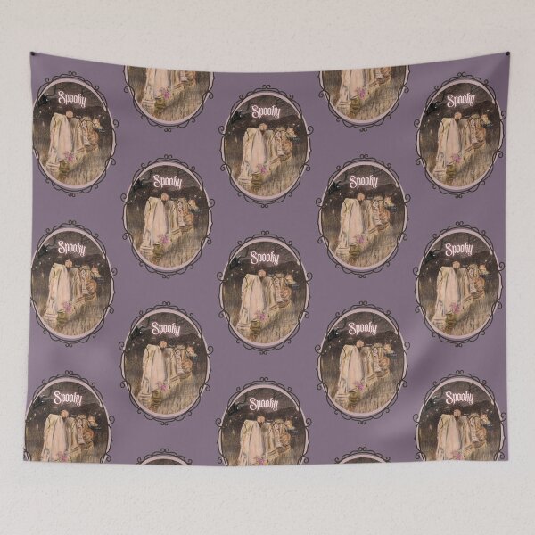 Item preview, Spooky Cemetery designed and sold by BraveSpiritArts.