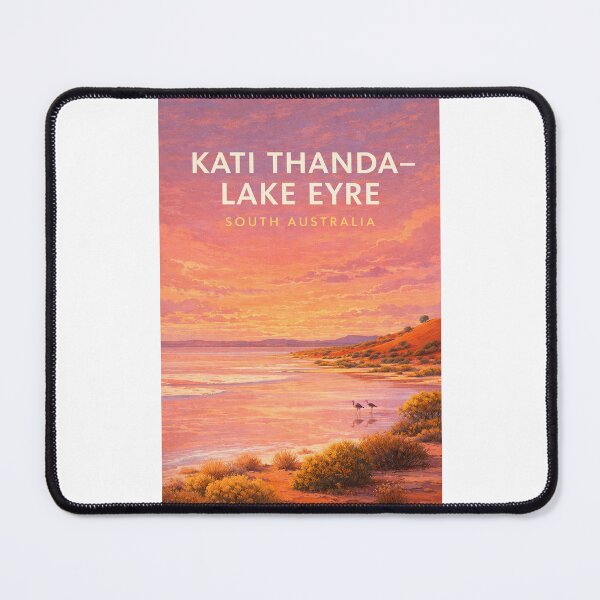 Item preview, Kati Thanda Lake Eyre Sunset across South Australian Outback designed and sold by Places On Earth.