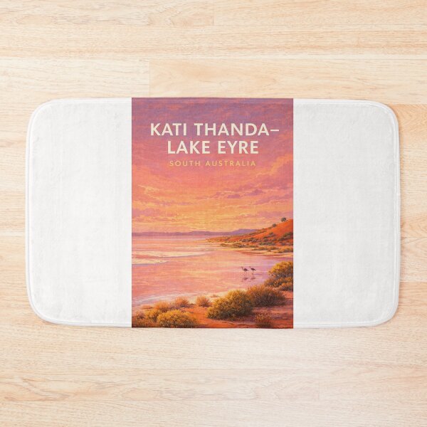 Item preview, Kati Thanda Lake Eyre Sunset across South Australian Outback designed and sold by Places On Earth.
