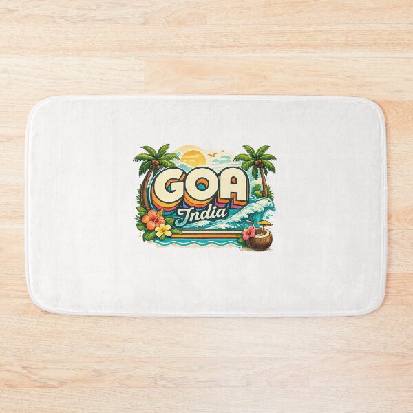 Item preview, Goa India Tropical Coast with Arabian Sea Palms and Beaches designed and sold by Places On Earth.