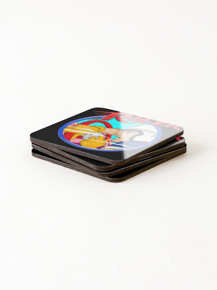 Thumbnail 4 of 5, Coasters (Set of 4), Speed Racer designed and sold by PrismePalette.