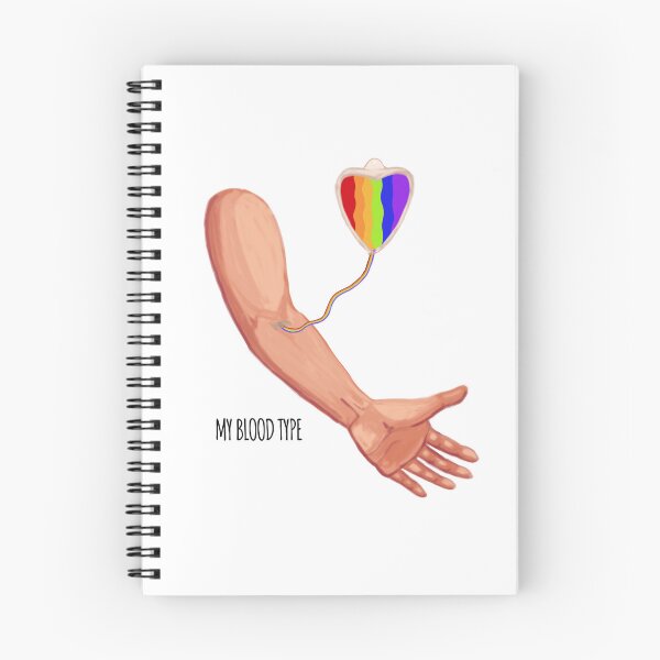 Item preview, My blood type lgbt designed and sold by Juntixfae.