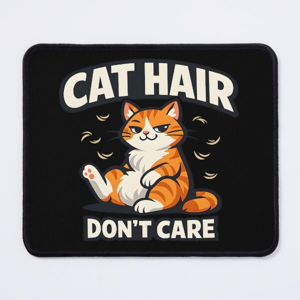 Item preview, Cat Hair Don't Care B designed and sold by Ahsacom.