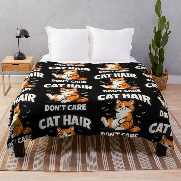 Item preview, Cat Hair Don't Care B designed and sold by Ahsacom.