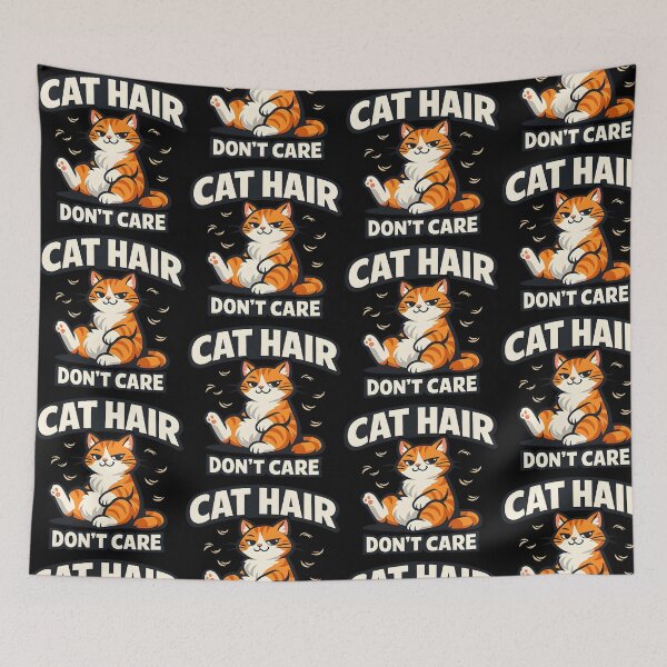 Item preview, Cat Hair Don't Care B designed and sold by Ahsacom.