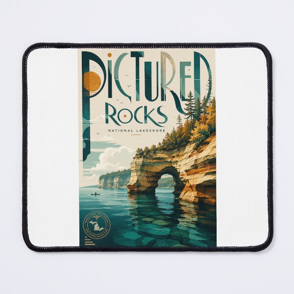 Item preview, Pictured Rocks National Lakeshore along Lake Superior Michigan designed and sold by Places On Earth.