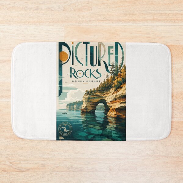 Item preview, Pictured Rocks National Lakeshore along Lake Superior Michigan designed and sold by Places On Earth.