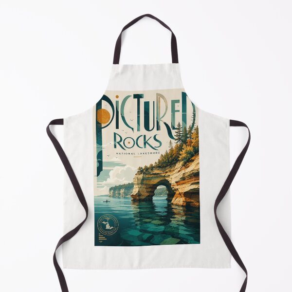 Item preview, Pictured Rocks National Lakeshore along Lake Superior Michigan designed and sold by Places On Earth.