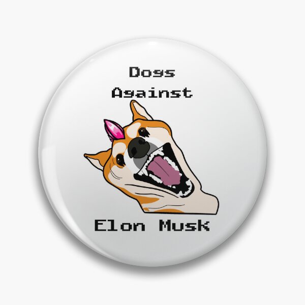 Item preview, Dogs against Elon Musk punk doge Shiba inu designed and sold by StillMarinating.