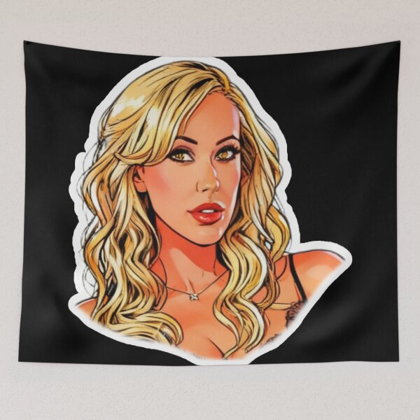 Item preview, Brandi Love - Illustrated Pin-up 3 designed and sold by Bubble-Bay Shop.