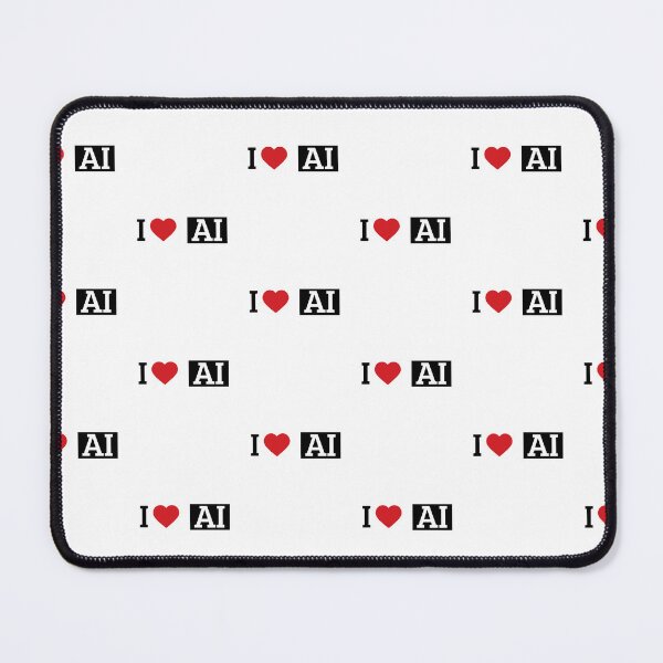 Item preview, I love AI designed and sold by Shambusiness.