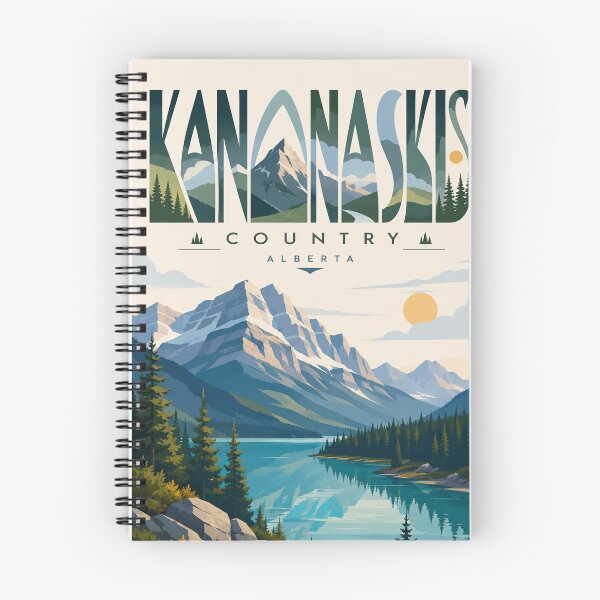 Item preview, Kananaskis Country Alberta with Canadian Rockies and Mountain Lake designed and sold by Places On Earth.