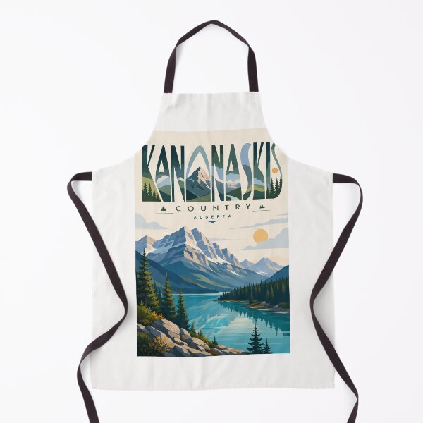 Item preview, Kananaskis Country Alberta with Canadian Rockies and Mountain Lake designed and sold by Places On Earth.
