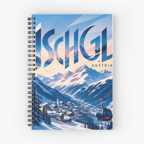 Item preview, Ischgl Austria with Tyrolean Alps, Ski Village and Silvretta Mountains designed and sold by Places On Earth.
