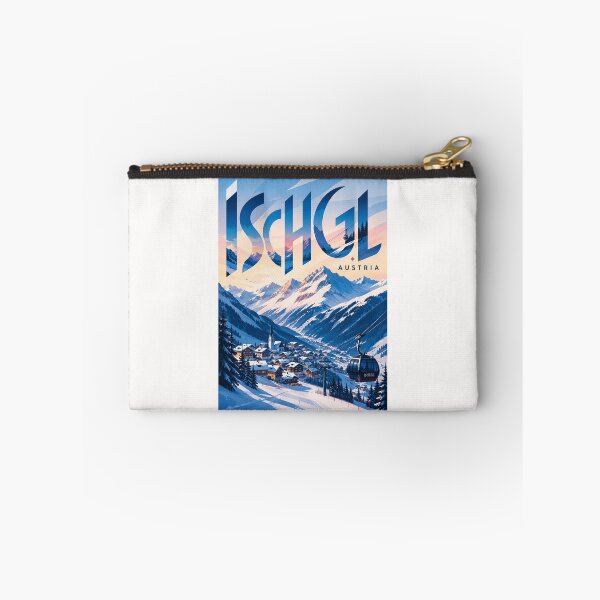 Item preview, Ischgl Austria with Tyrolean Alps, Ski Village and Silvretta Mountains designed and sold by Places On Earth.