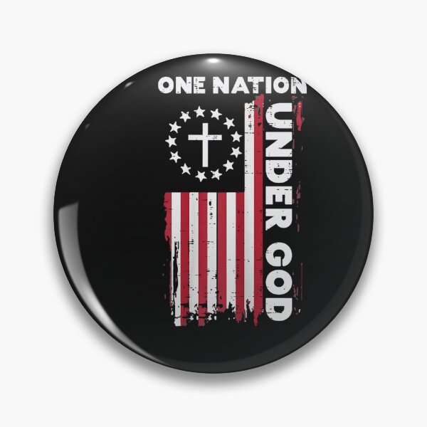 Item preview, American Flag One Nation Under God 4th of July Christian designed and sold by FrankIsabel.