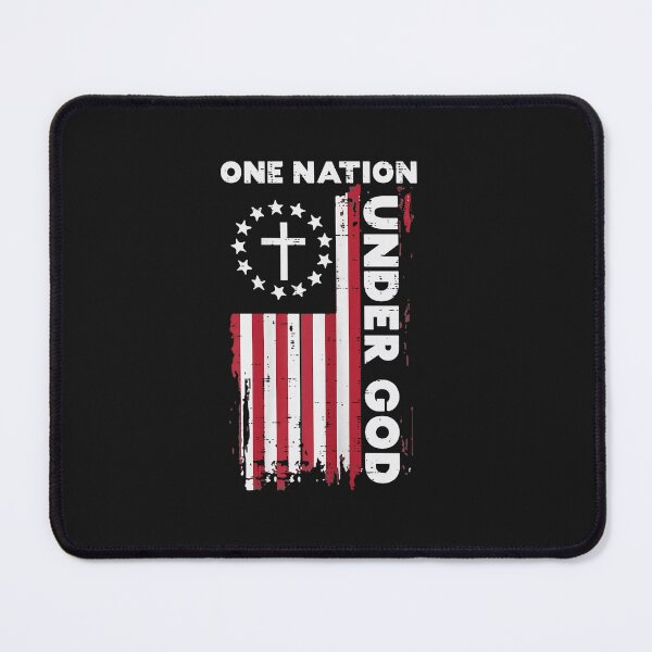 Item preview, American Flag One Nation Under God 4th of July Christian designed and sold by FrankIsabel.
