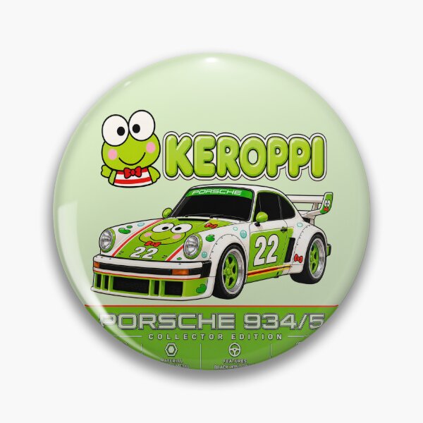 Item preview, Keroppi Green and White Porsche 934/5 designed and sold by jubileuuu.