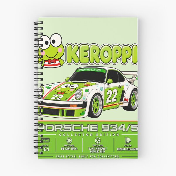 Item preview, Keroppi Green and White Porsche 934/5 designed and sold by jubileuuu.