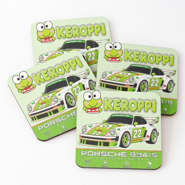 Item preview, Keroppi Green and White Porsche 934/5 designed and sold by jubileuuu.