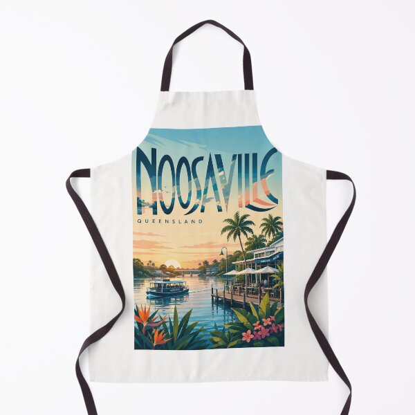 Item preview, Noosaville Queensland Noosa River Sunset Ferry and Tropical Waterfront designed and sold by Places On Earth.