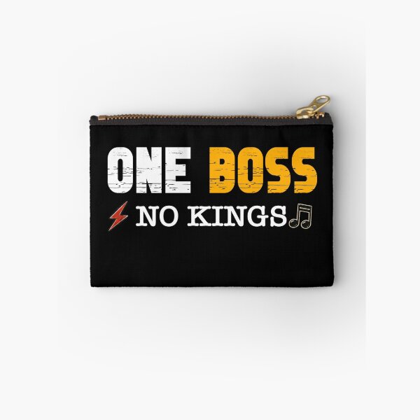Item preview, One Boss No Kings Vintage Rock Guitar Design designed and sold by QuiteOrbit.