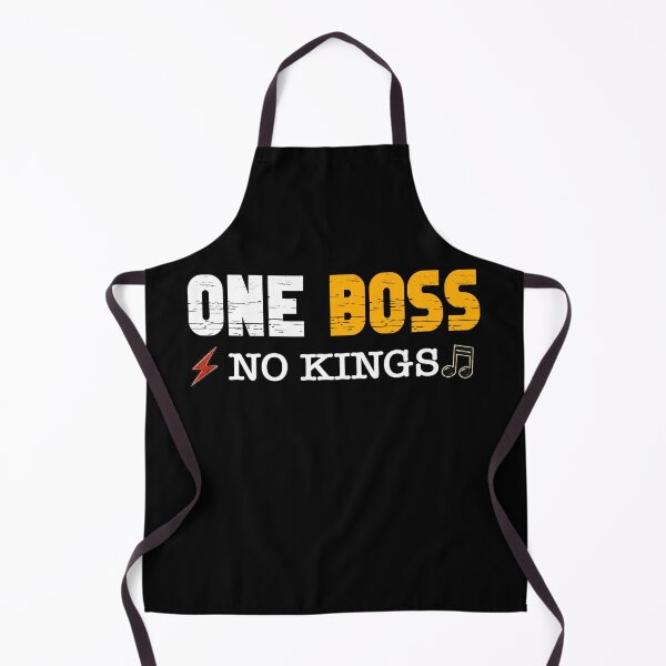 Item preview, One Boss No Kings Vintage Rock Guitar Design designed and sold by QuiteOrbit.