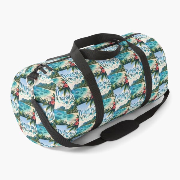 Item preview, Rarotonga Cook Islands Muri Lagoon Tropical Mountain Shore designed and sold by Places On Earth.