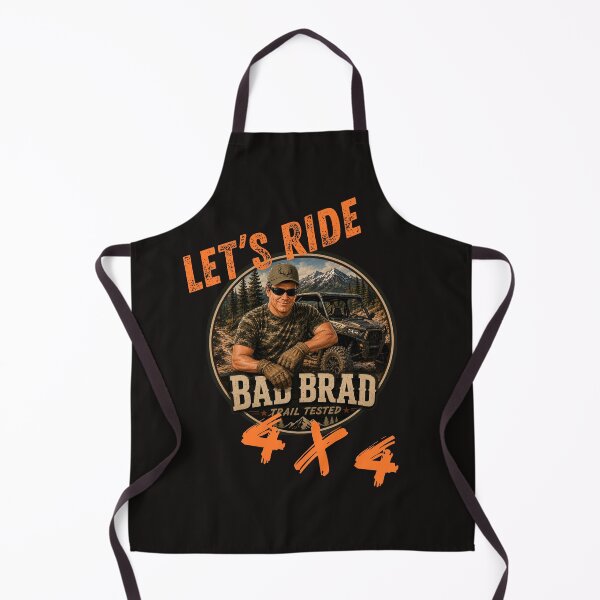 Item preview, Bad Brad Lets Ride 4x4 designed and sold by Pines and Pints.