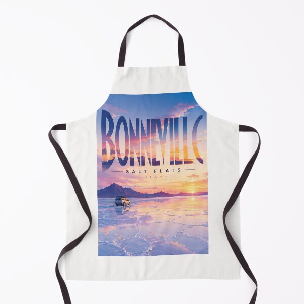 Item preview, Bonneville Salt Flats Utah Sunset and Wasatch Mountain Horizon designed and sold by Places On Earth.
