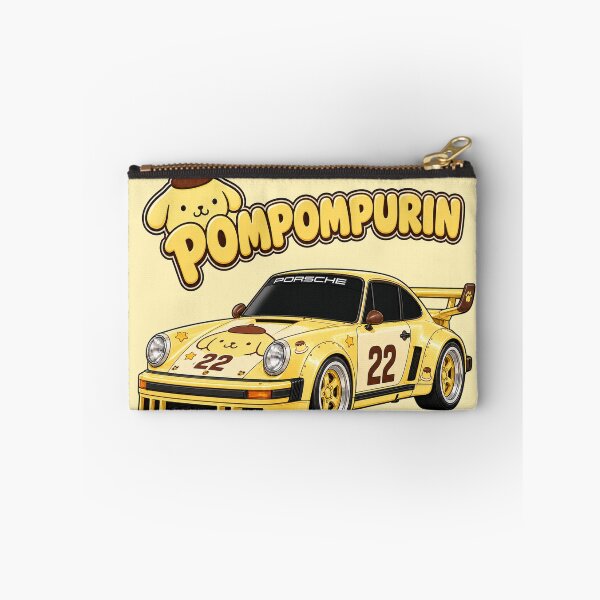 Item preview, Pompompurin Custard Yellow Porsche 934/5 designed and sold by jubileuuu.