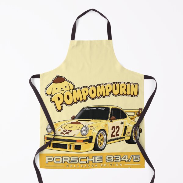 Item preview, Pompompurin Custard Yellow Porsche 934/5 designed and sold by jubileuuu.