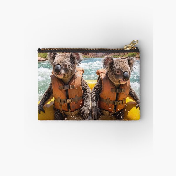 Item preview, Koalas Swamp their Raft on the Colorado River designed and sold by Tridentulus.