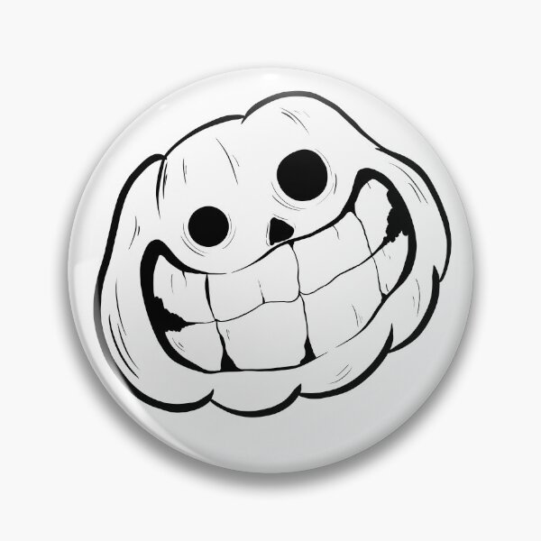 Item preview, Creepy pumpkin face designed and sold by Blooom313.