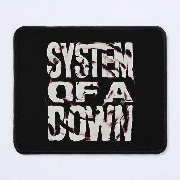 Item preview, System Of A Down White Distressed Typography designed and sold by PanchoVillalon.