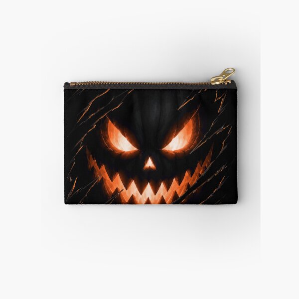 Item preview, Spooky Halloween Jack-O-Lantern Ripped Design designed and sold by APEStudio.