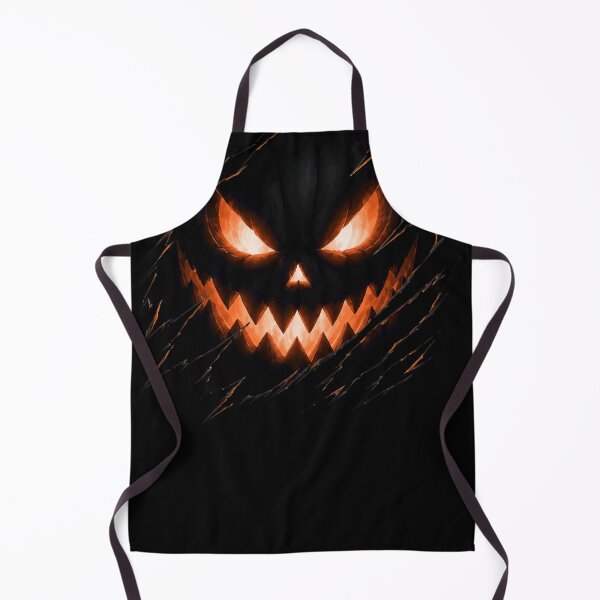 Item preview, Spooky Halloween Jack-O-Lantern Ripped Design designed and sold by APEStudio.