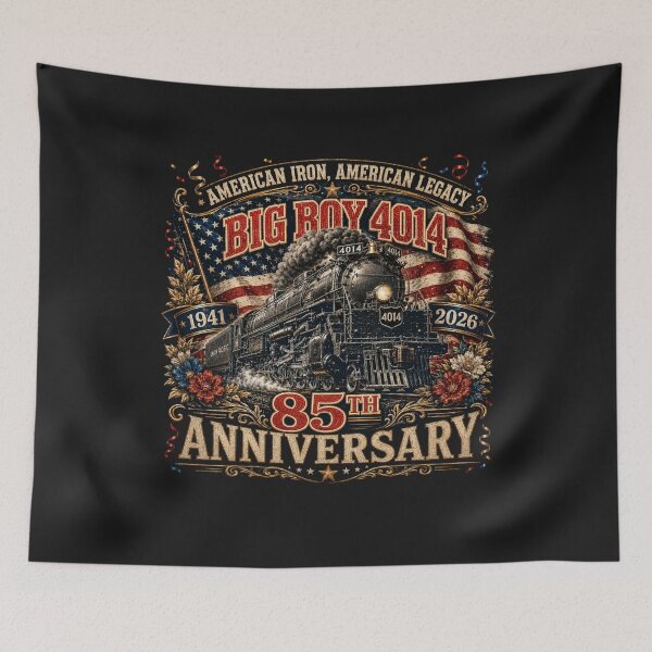 Item preview, Big Boy 4014 Train 4th of July Retro US Flag Vintage Apparel 85 Anniversary 1941 2026 designed and sold by Cimohay55.