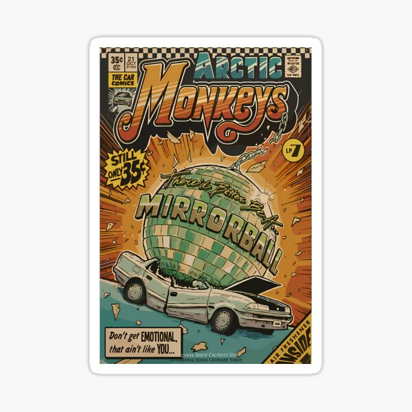 Item preview, Cómic Mirrorball de Arctic Monkeys designed and sold by LinnieKulas.