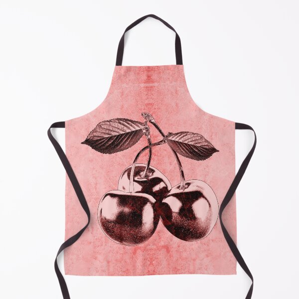 Item preview, Dark Red Cherries Three Fruit Stem Leaves Botanical Still Life designed and sold by Ghoul Enterprises.