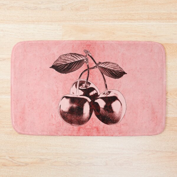 Item preview, Dark Red Cherries Three Fruit Stem Leaves Botanical Still Life designed and sold by Ghoul Enterprises.