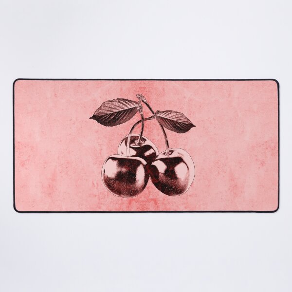 Item preview, Dark Red Cherries Three Fruit Stem Leaves Botanical Still Life designed and sold by Ghoul Enterprises.