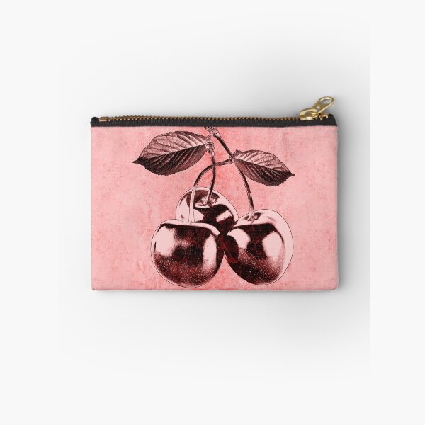 Item preview, Dark Red Cherries Three Fruit Stem Leaves Botanical Still Life designed and sold by Ghoul Enterprises.
