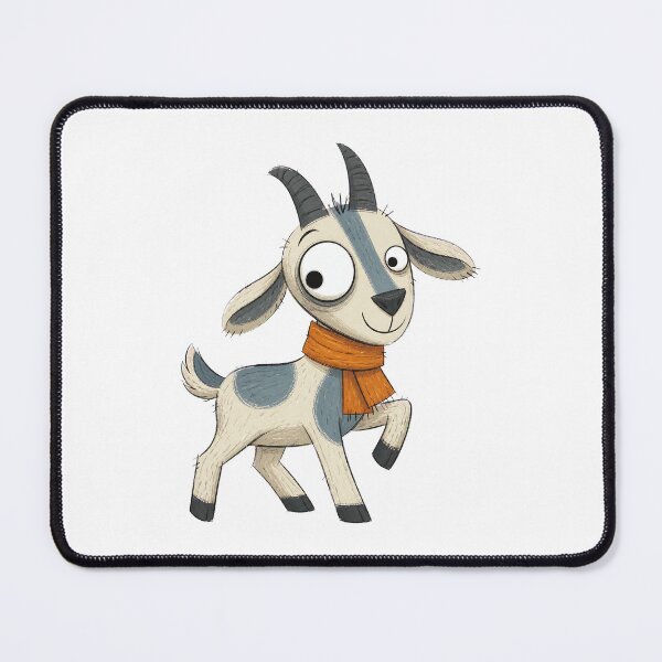Item preview, Goat Kid's Orange Scarf designed and sold by The-Art-of-D.