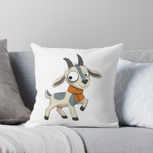 Item preview, Goat Kid's Orange Scarf designed and sold by The-Art-of-D.